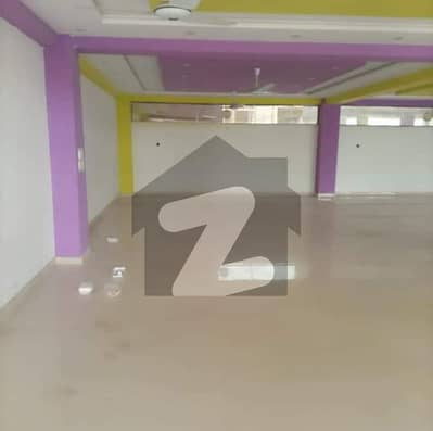 Ghauri Town 12marla  Commercial Ground Floor Hall For Rent Islamabad