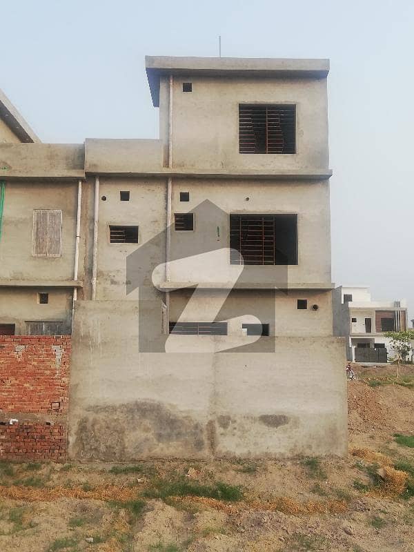 Beautiful Grey Structure House Park View City Platinum Block, Park