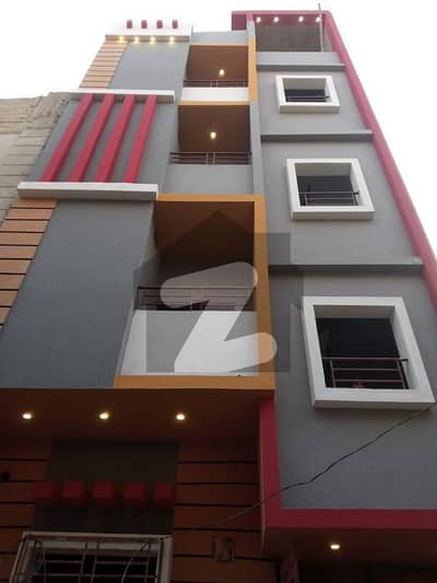 رفیع بنگلوز شاہ فیصل ٹاؤن کراچی میں 2 کمروں کا 4 مرلہ فلیٹ 45 لاکھ میں برائے فروخت۔