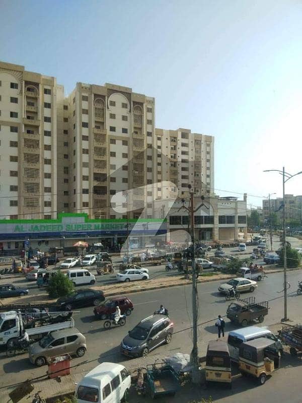 Flat For Sale In Karachi City Tower And Shopping Mall, University Road