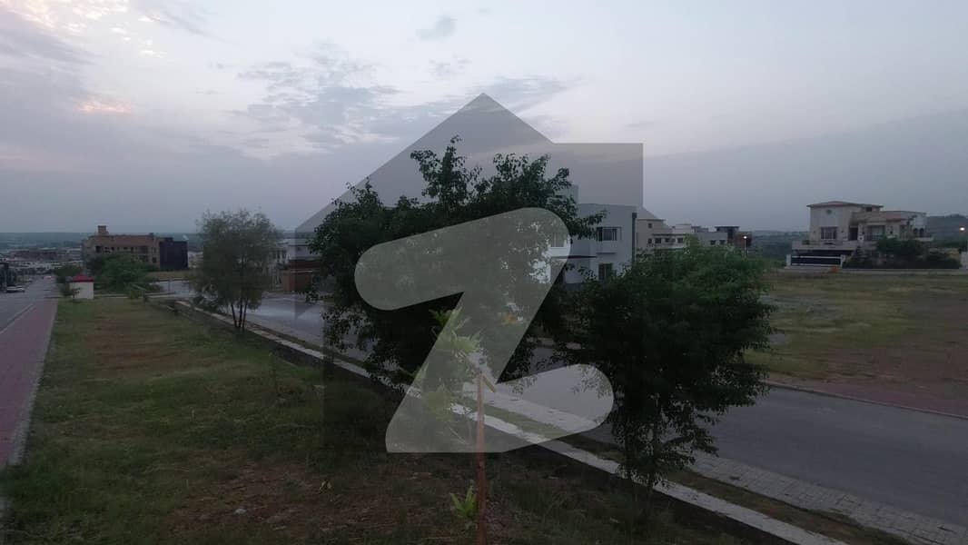 Main Boulevard Front Back Open Height Location Plot For Sale In Bahria