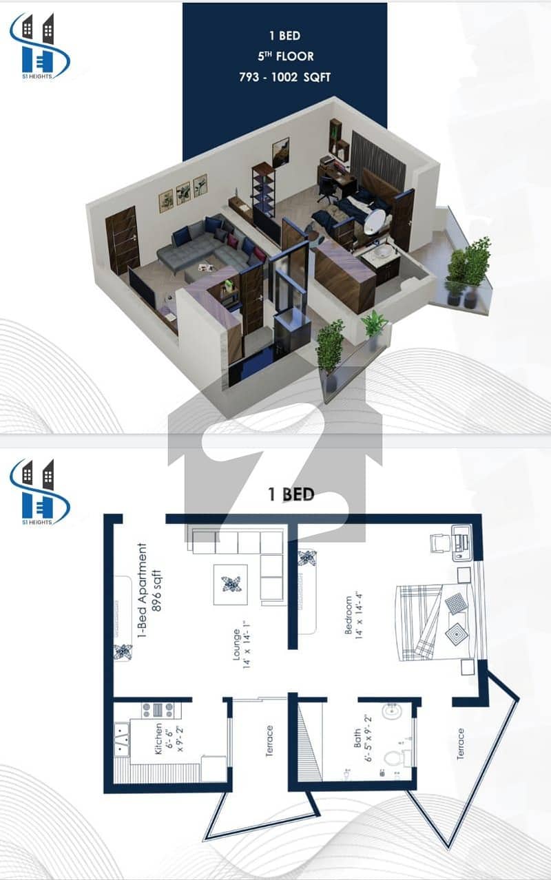 Ready To Buy A Flat 456 Square Feet In Dalazak Road