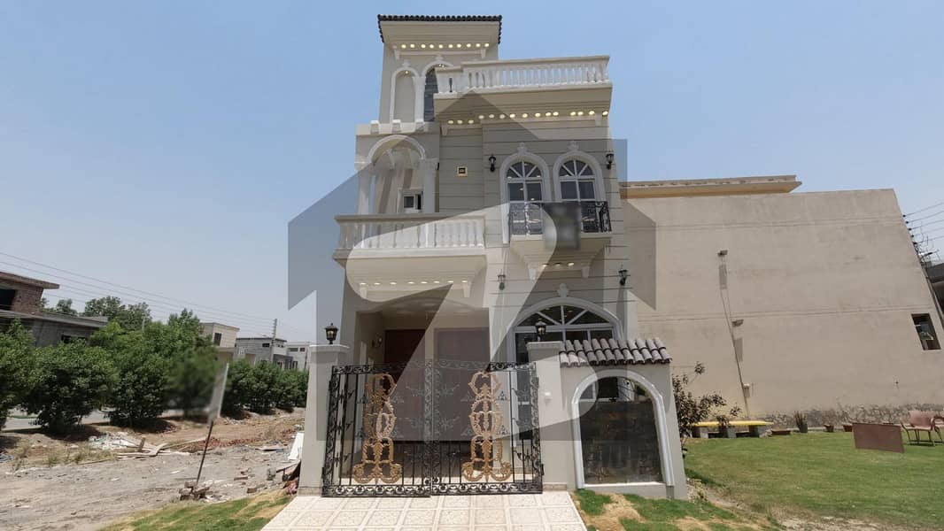 3 Marla Spanish Designer House For Sale in E Block Canal Garden Lahore