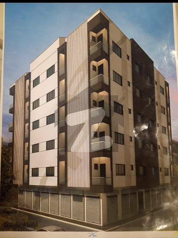 In Gulshan-E-Iqbal - Block 4a Flat For Sale Sized 650 Square Feet