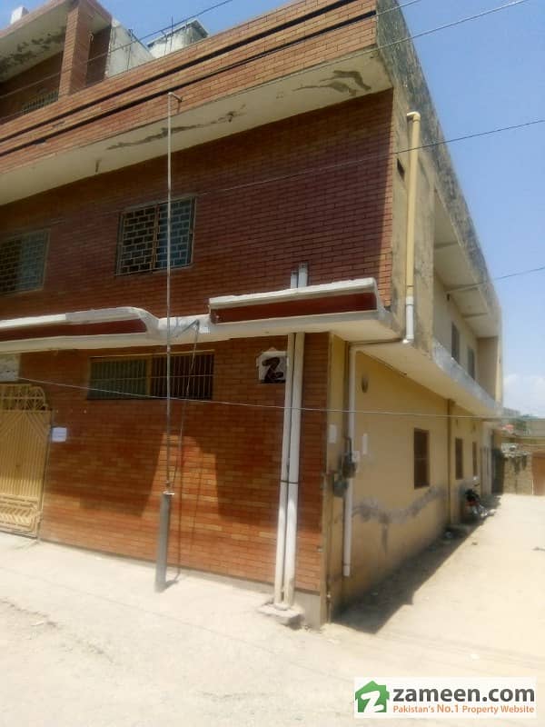 5 Mrla Double Story House For Sale In Al Huda Town Main Lethrar Road