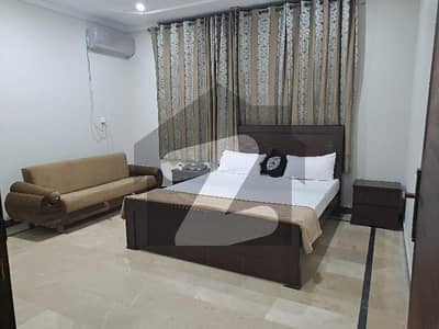 Furnished Bedroom With Hot Water and AC/Heater