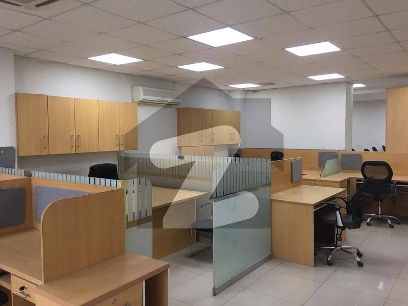 2500 Sqft Fully Furnished Office For Rent Near Mm Alam Raod Gulberg