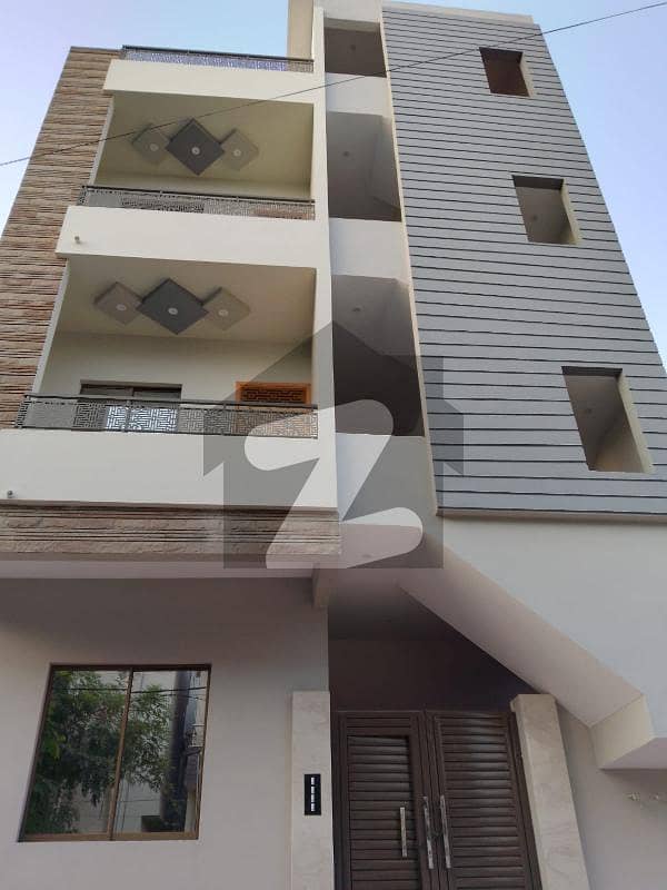 Brand New 1st Floor Flat For Sale Near Safoora Chowrangi And Rimjhim Tower Kesc Society Scheme 33