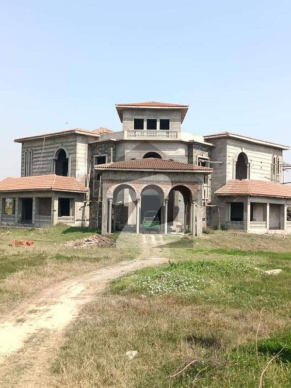 Golden Opportunity 8 Kanal Grey Structure Farm House Available For Sale