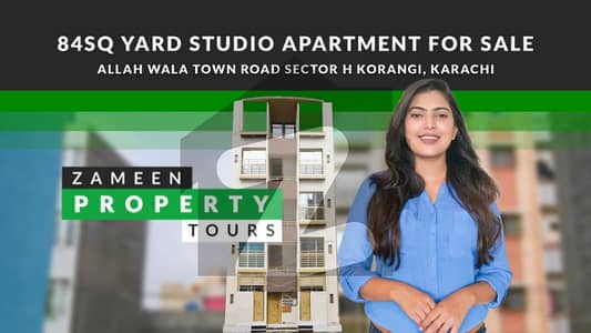 Studio Apartment For Sale in Allah Wala Town Sector 31 G Korangi Karachi