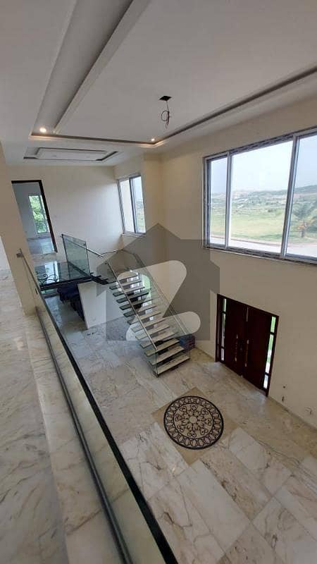 Ground Portion Locked 30 Marla  Designer  Villa For Rent In Bahria Garden City Zone 1