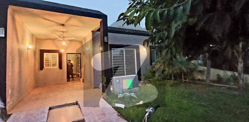 Luxury Furnished 5 Marla Single Storey Independent Lawn House For Sale