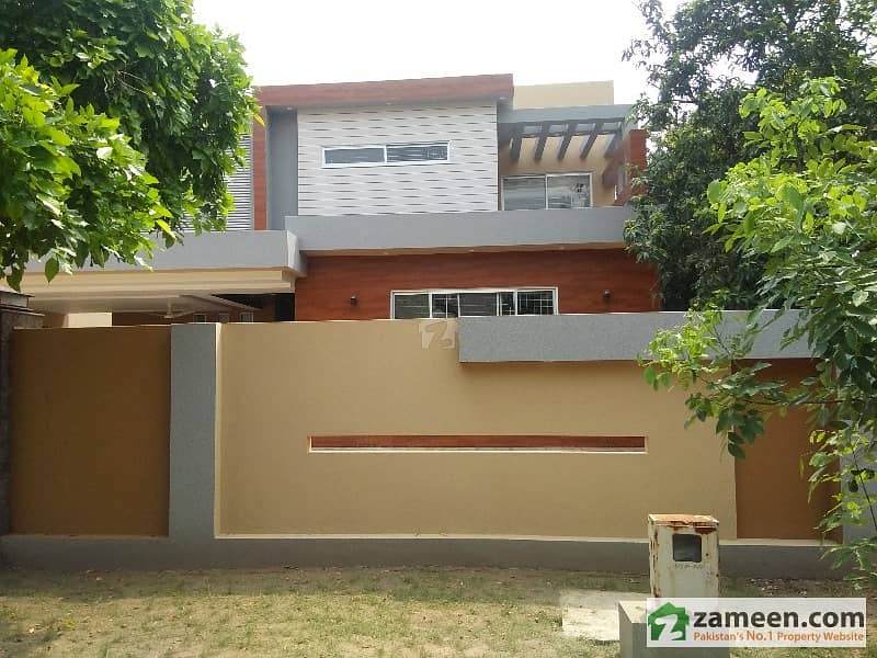 1 Kanal Double Unit Beautiful House For Sale In Sukh Chayn Gardens