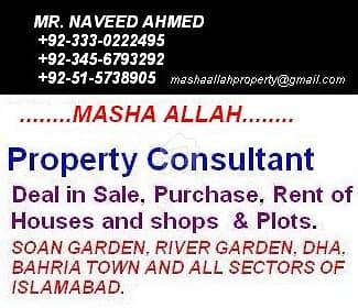 Soan Garden Commercial Plaza For Sale In Block G Shalimar Road