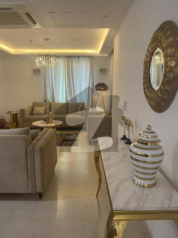 Gold Crescent Fully Furnished Flat Available In Phase 4 6th Floor With Original Pics
