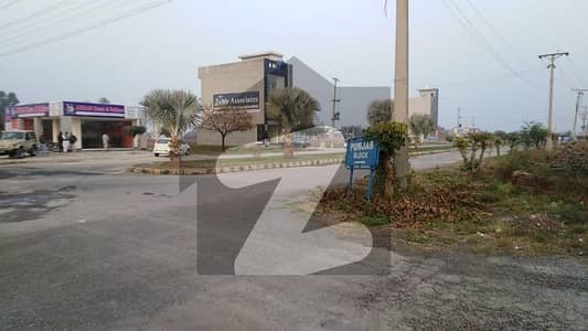 3.45 Marla Commercial Plot Available For Sale In Khyber Block At Chinar Bagh