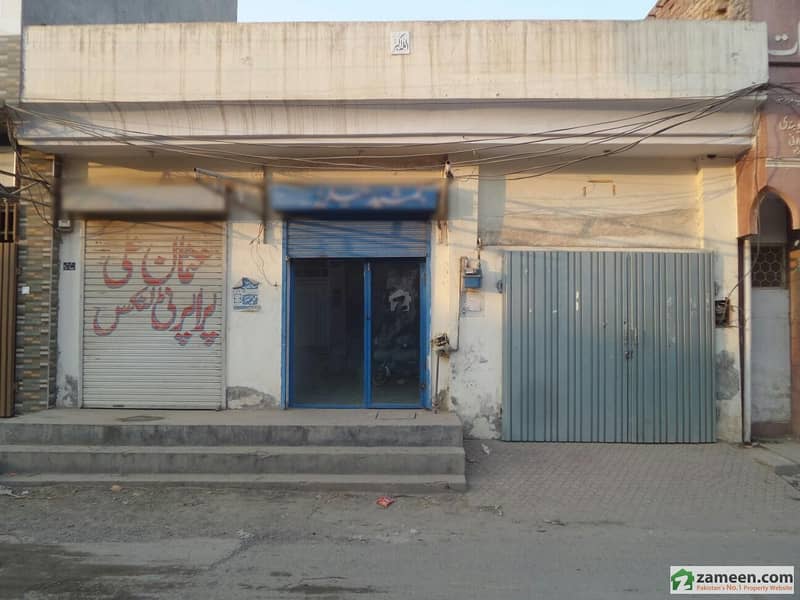 Single Storey Beautiful Commercial Building For Sale At Khan Colony Road, Okara