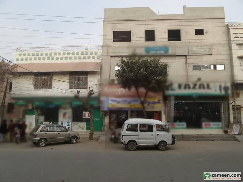 Triple Story Beautiful Furnished Corner Commercial Building For Sale At Ghousia Chowk, Okara