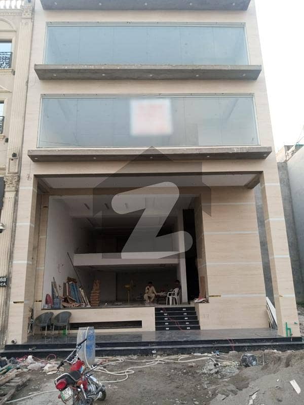 8 Marla Brand New Commercial Building On Rent In Phase 4 Dha Lahore