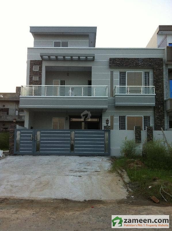 10 Marla Brand New Double Storey Corner House For Sale In G-13 Islamabad