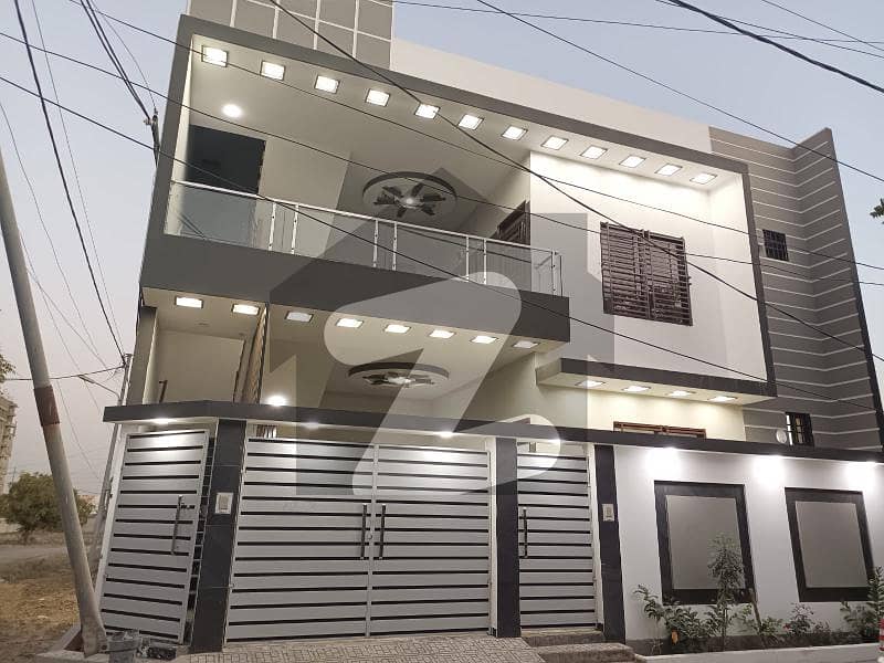 گلشنِ معمار - سیکٹر ٹی گلشنِ معمار گداپ ٹاؤن کراچی میں 6 کمروں کا 10 مرلہ مکان 3.8 کروڑ میں برائے فروخت۔