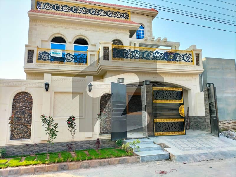 10 Marla Brand New Double Story Fresh House For Sale On Warsak Road Sufyan Garden