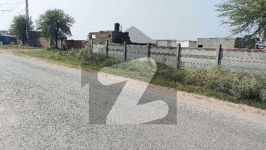 Plot For Sale Beautiful Place Boundary Wall Main Road 2 Roads Attach Front Side And Back Side Road Attach