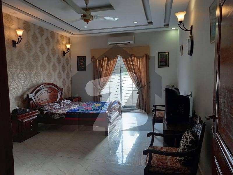 1 Kanal Fully Furnished House Available For Rent In Bahria Town Lahore.