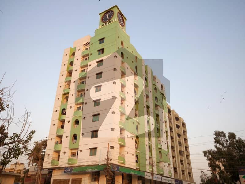 یورو کلاک ٹاور نارتھ ناظم آباد ۔ بلاک ایل نارتھ ناظم آباد کراچی میں 2 کمروں کا 4 مرلہ فلیٹ 90 لاکھ میں برائے فروخت۔