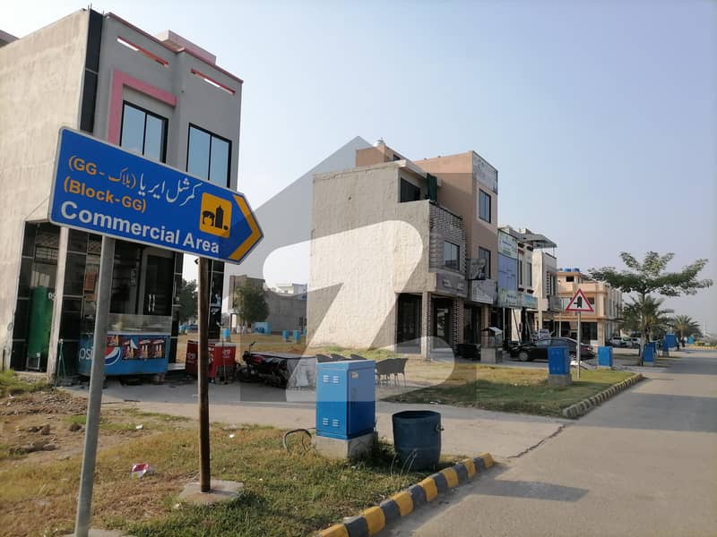 4 Marla Commercial (Pair) Available For Sale in Citi Housing Gujranwala Block-GG (Side A) Two Side Open