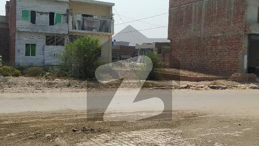 3 Marla Commercial Plot Is Up For Sale At 60 Ft Main Commercial Road In Barkat Colony