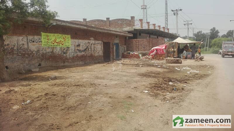 Commercial Constructed Plot At Istaqlalabad Colony Bypass