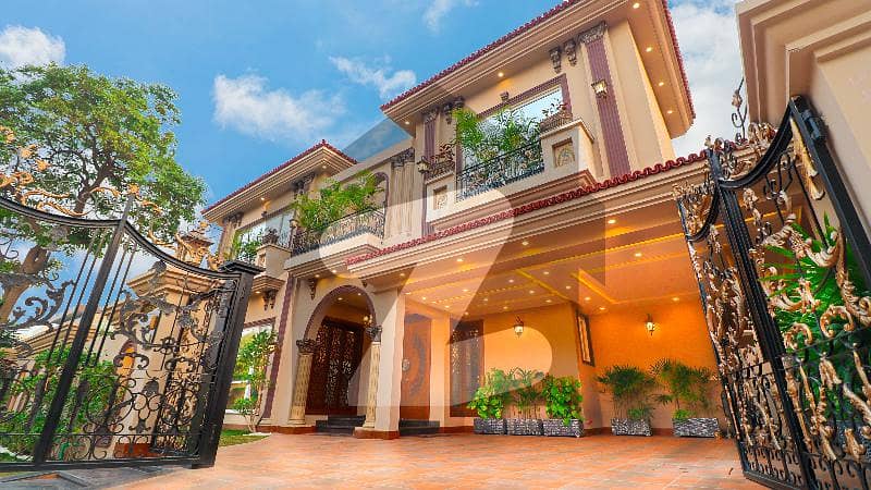 One Kanal Spanish Villa For Sale At Hot Location Near Park