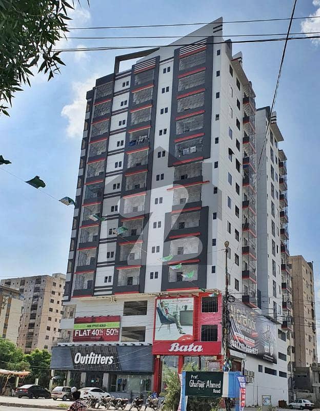 2 BED DD LUXURY WEST OPEN FLAT FOR RENT AL GHAFOOR SQUARE TOWER GulistaneJauhar, Karachi