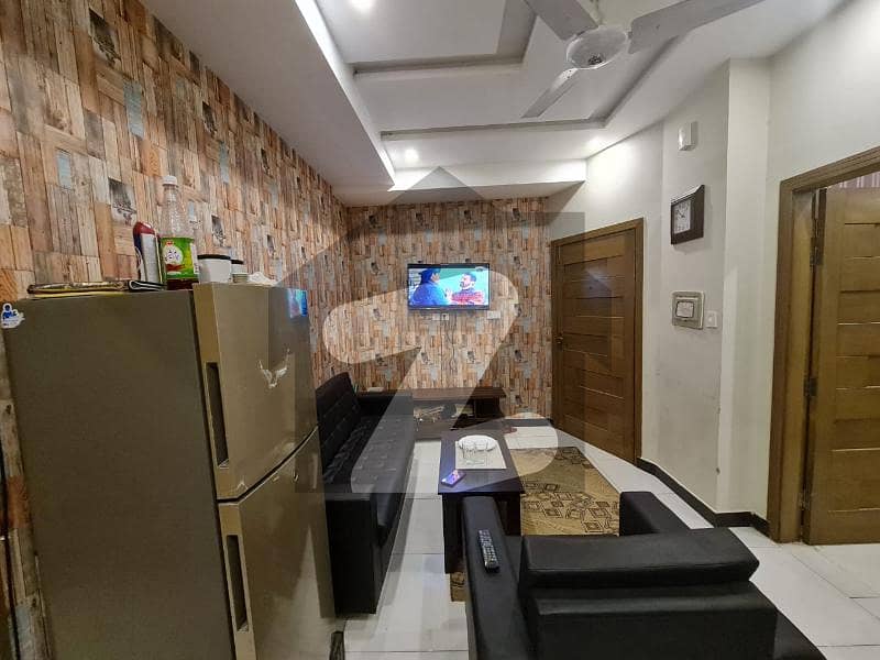 02 Bed Luxury Furnished Apartment For Sale 2nd Floor Lift Installed 750 Sqft .