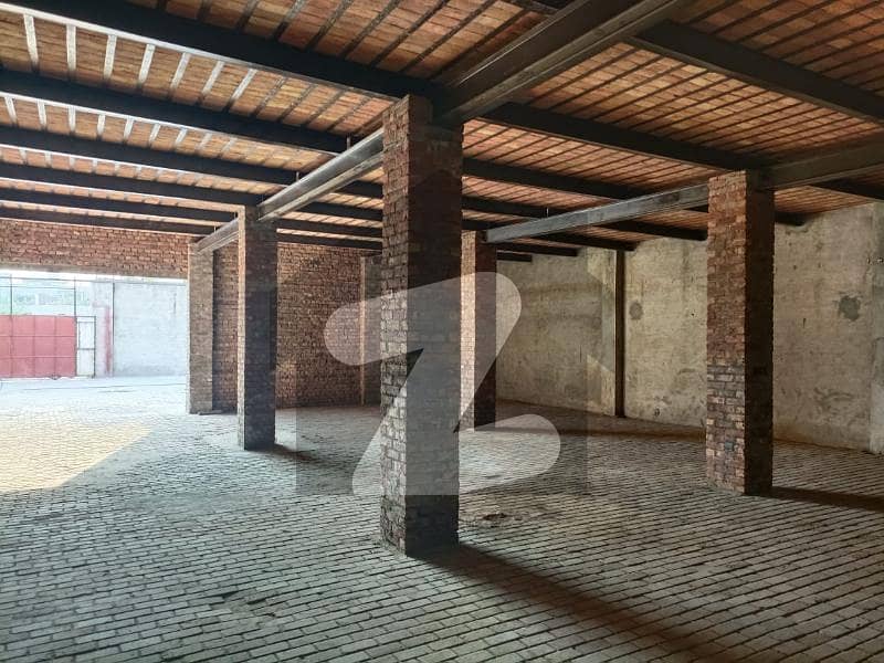 1.5 Kanal Factory For Rent Canal Road Near Kashmir Pul Faisalabad. Factory Use For Different Category