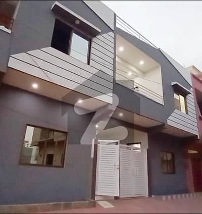 Brand New 100 Yards Double Storey House For Sale In Diamond City Society Scheme 33 In 1 Crore 35 Lac