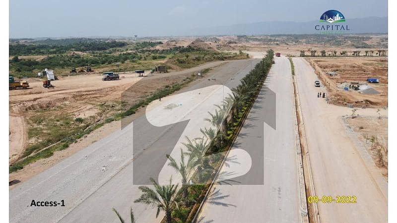5 Marla Residential Plot On Installments For Sale In Overseas Prime Block Capital Smart City Islamabad