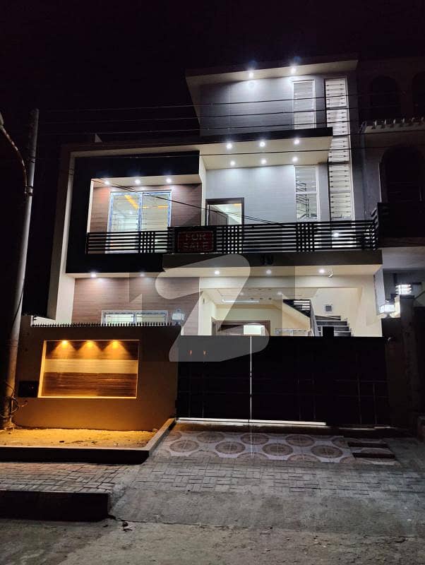 I block 5 Marla Main road luxury double storey house for sale New City