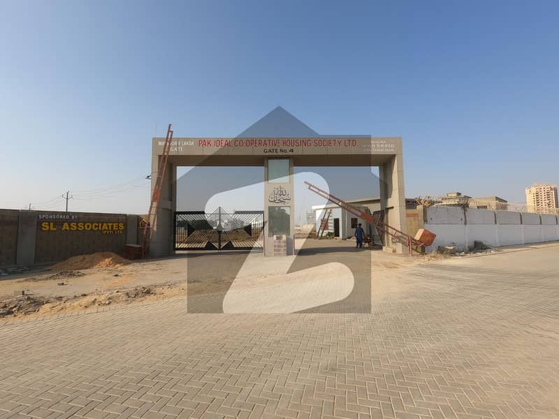 Residential Corner West Open Plot Available For Sale In Pak Ideal