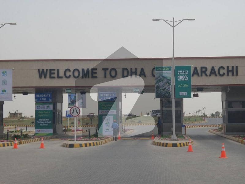 Islamabad Valley Shifted To Dha City Karachi 200 Yards Plot For Sale Full Paid File