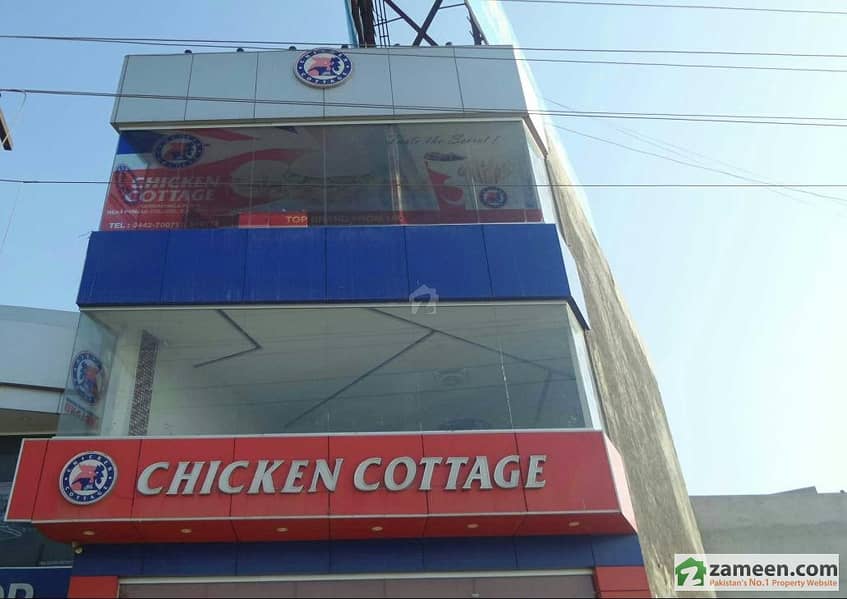 Triple Storey Commercial Plaza Available For Rent At G. T Road, Okara