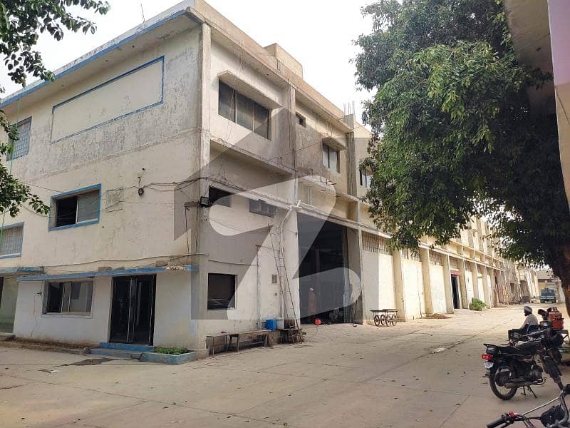 کورنگی انڈسٹریل ایریا کورنگی کراچی میں 11 کمروں کا 30 کنال فیکٹری 1.15 ارب میں برائے فروخت۔