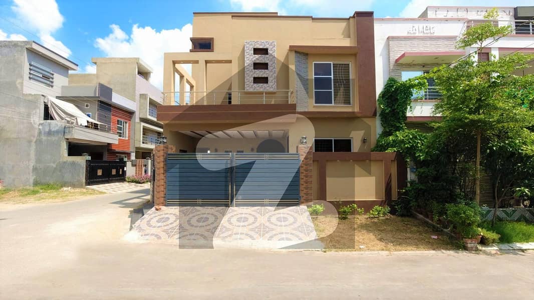 10 Marla Corner Brand New Double Story House Is Available For Sale In Punjab University Employees Society Lahore