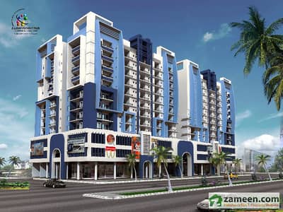 Brand New Apartment For Sale Four Side Open Building near pcsir society