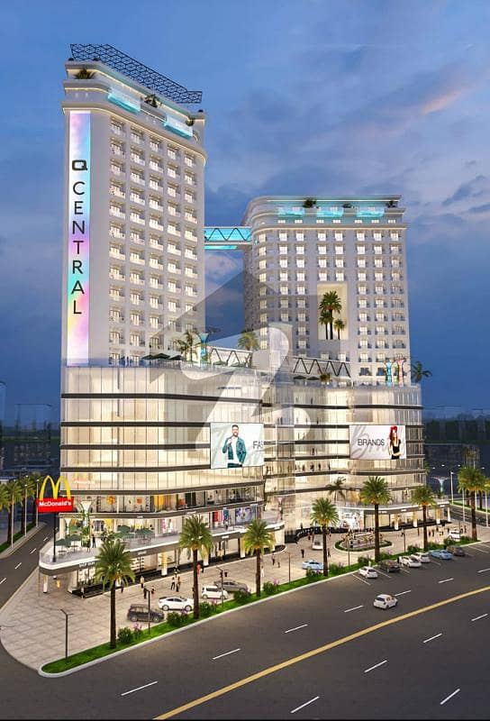 Q Central Grand Mall & Residences Shops For Sale Bahria Orchard Phase 2