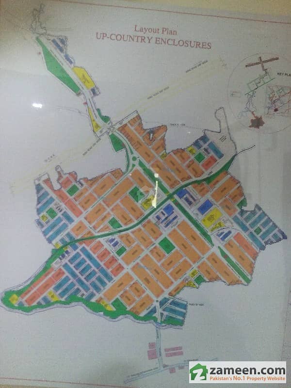 Up Country Islamabad Map Plot In Upcountry Society Attach With Foreign Office Society Near To Cbr,  Airport Upcountry Enclosures Housing Society, Rawalpindi Id6730339 -  Zameen.com