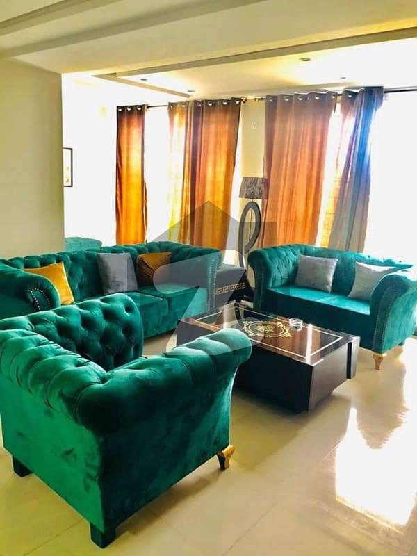 Fully Furnished Two Bed Apartment With All Accessories For Rent In Bahria Town Lahore