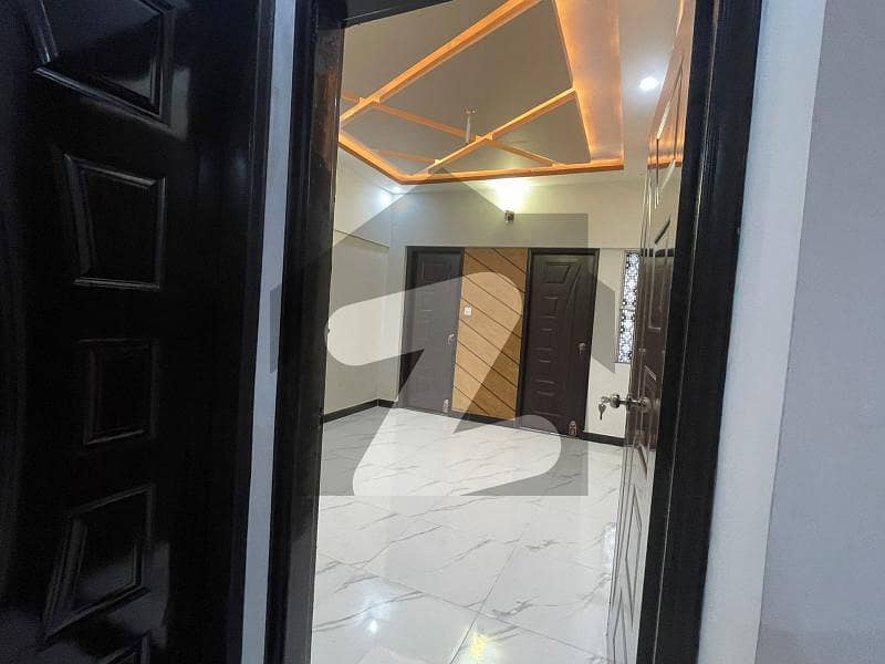 FLAT AVAILABLE FOR SALE IN GULISTAN E JOHAR BLOCK 17 HAROON ROYAL CITY BRAND NEW UN TOUCH FLAT