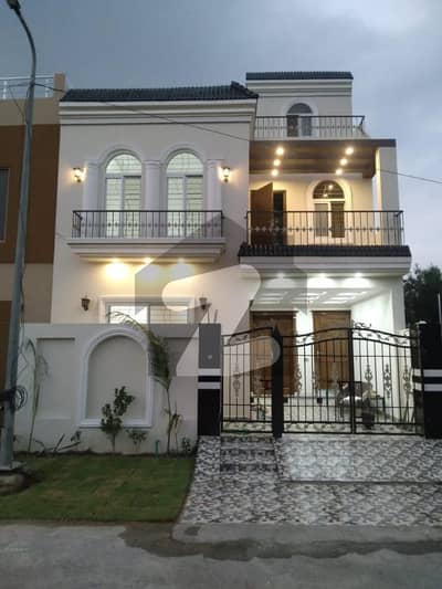 khayaban Amin N block brand new  Spanish house for sale near market Main road ring road